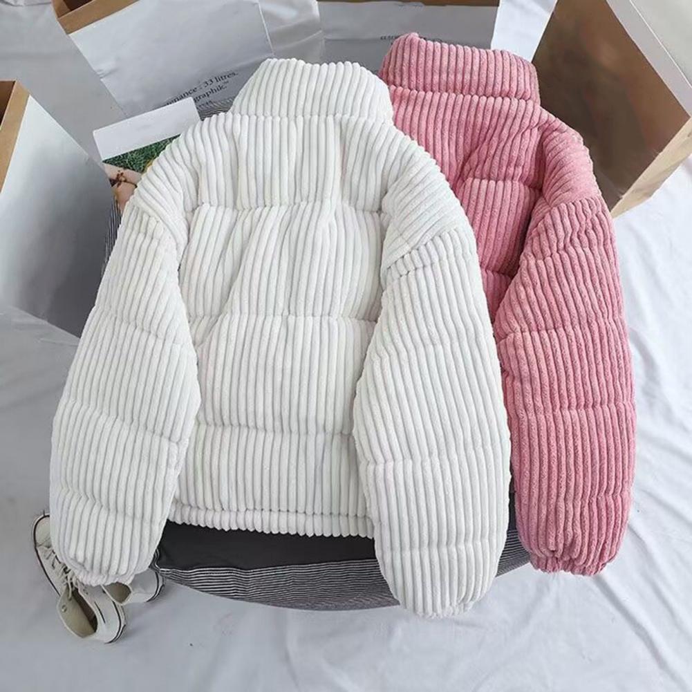 Puffer Jacket Women Down - Jaket Puffer Poliester Wanita, Jaket Puffer