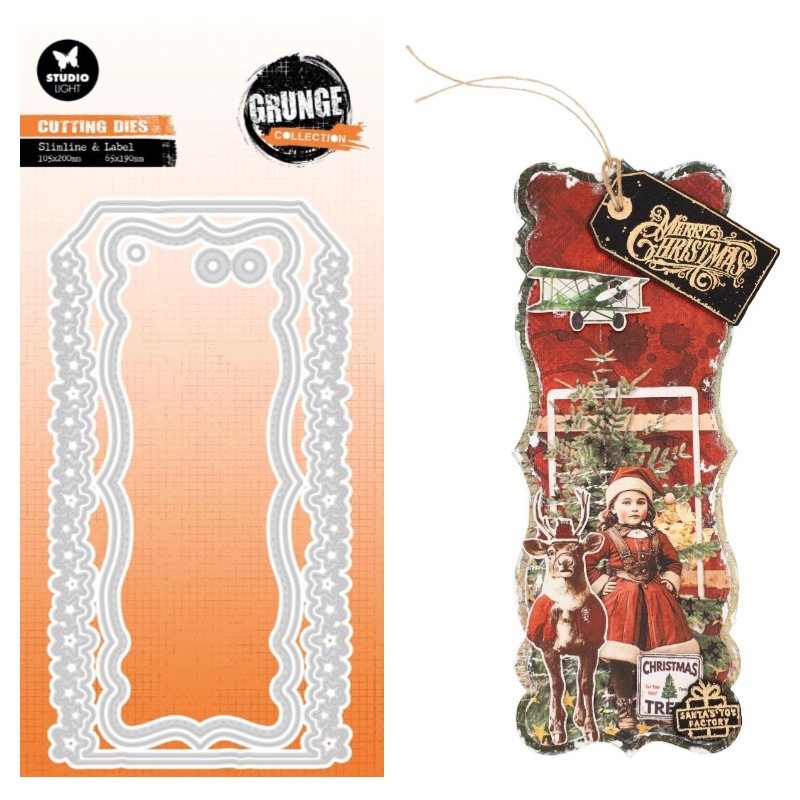 Winter Clothing Label - Label Bintang Mainan Santa Musim Dingin