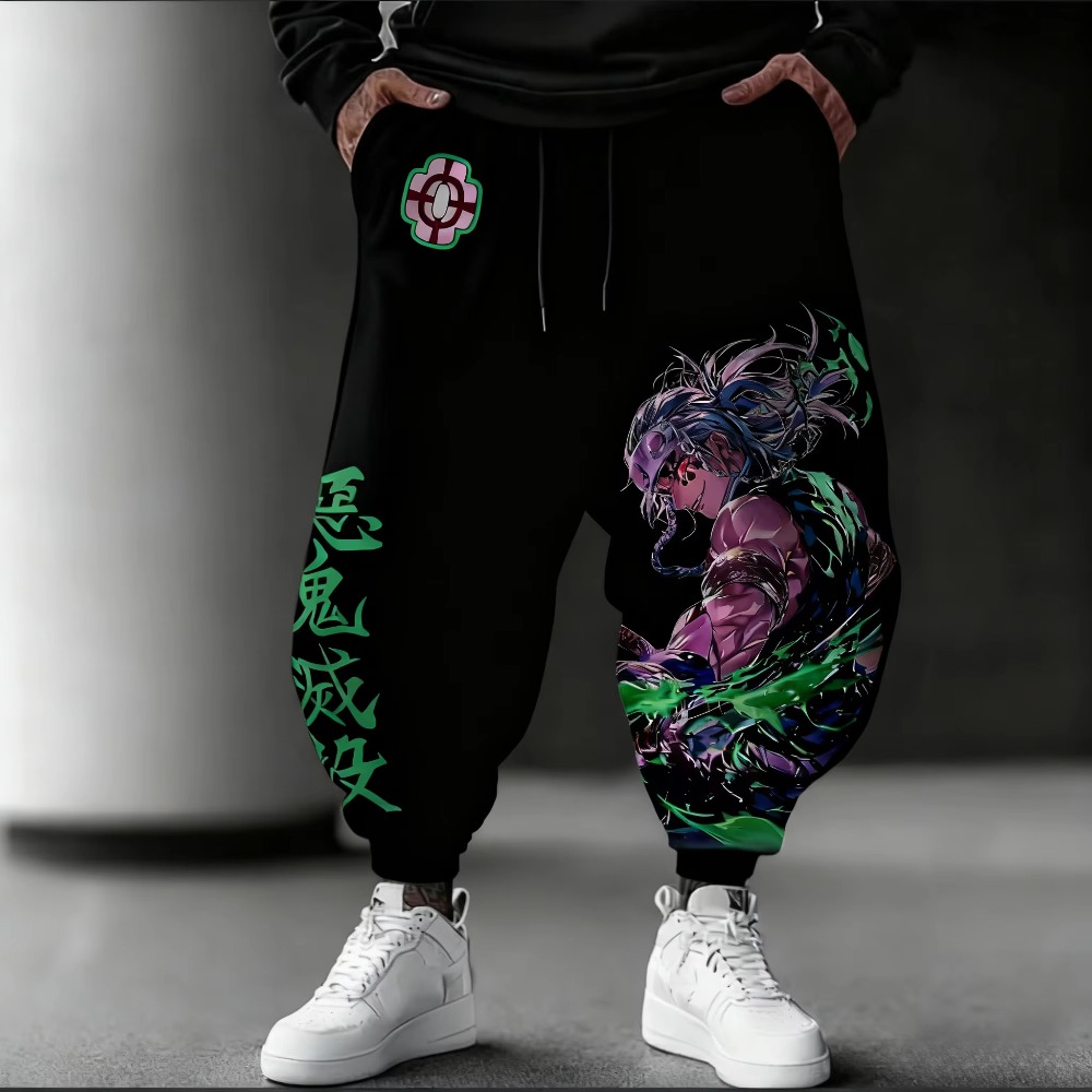 Winter Clothing Anime - Celana Olahraga Pria Demon Slayer Baru