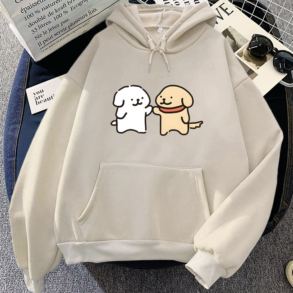 Winter Clothing Yellowknife - Hoodie motif anjing Maltese anak anjing