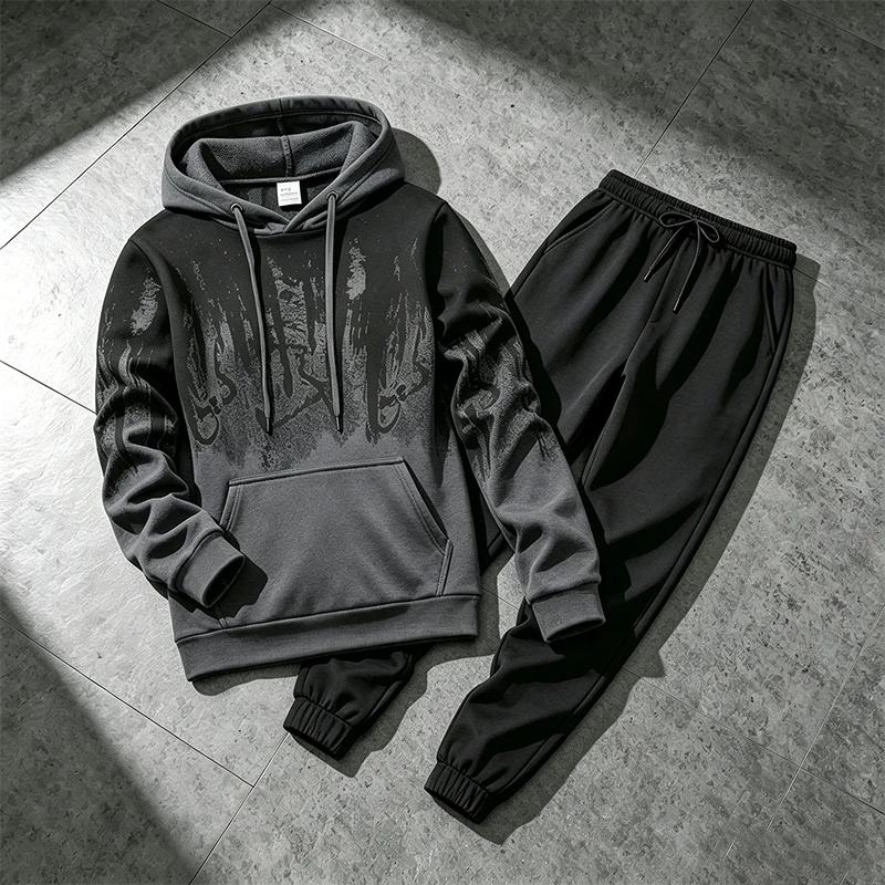 Winter Clothing Hoodie - Hoodie Pria Musim Gugur Musim Dingin,