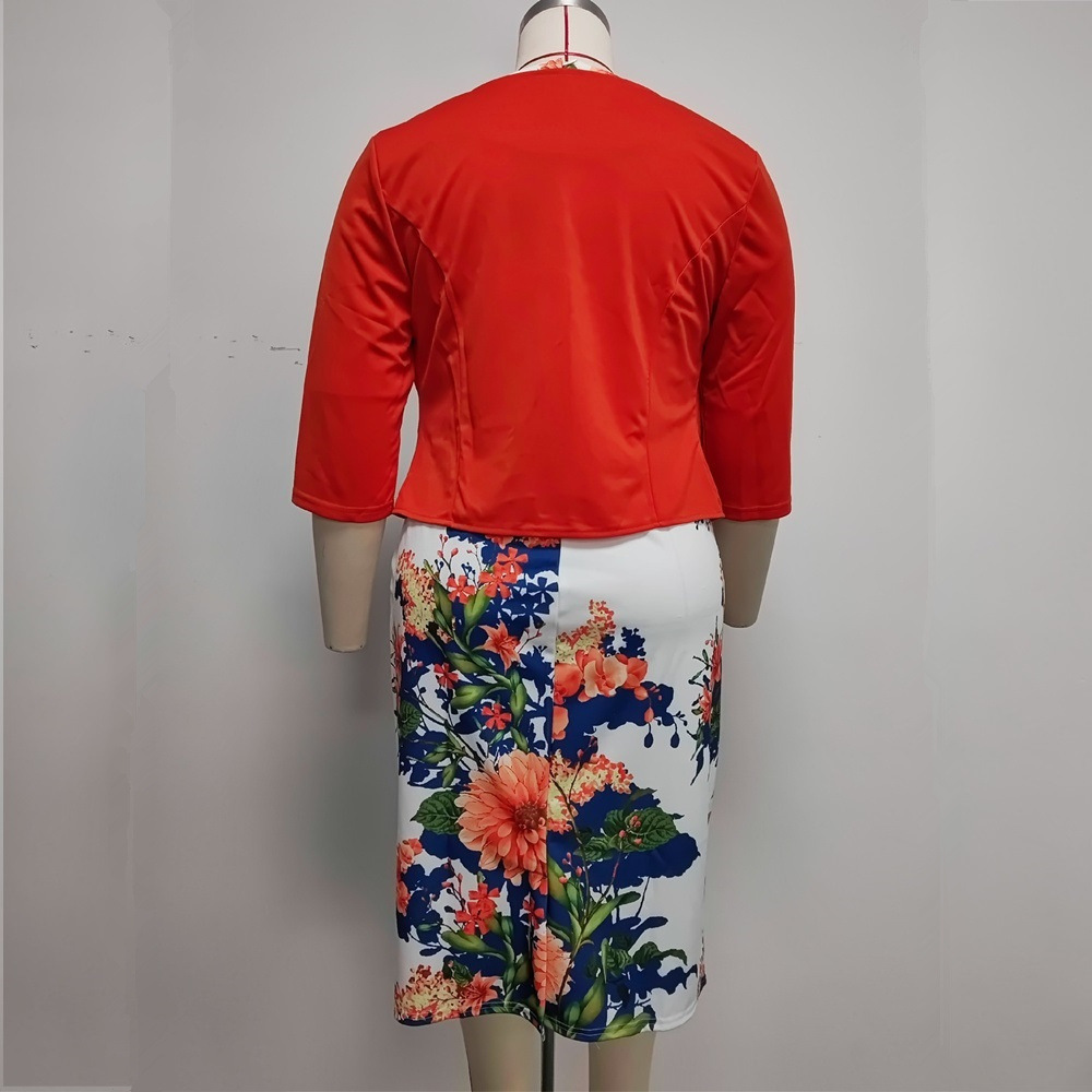 Winter Clothing Pakistan - Setelan Fashion Wanita Lengan Panjang Bermotif