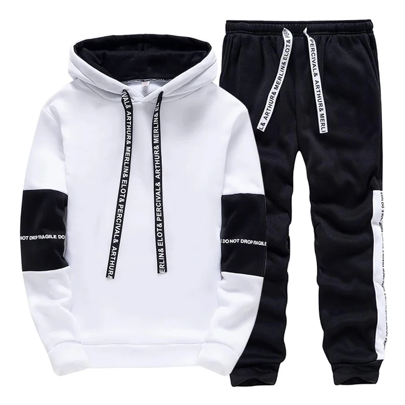 Winter Clothing Hoodie - Setelan Olahraga Pria, Sweater Berkerudung Kasual,