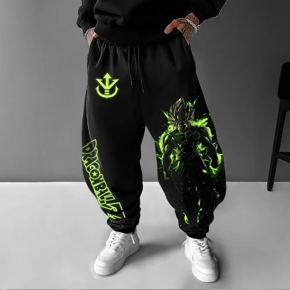 Winter Clothing Anime - Celana Pria Dragon Ball Pakaian Olahraga