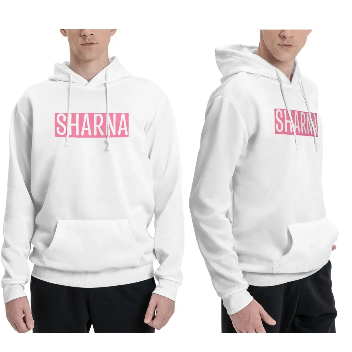 Winter Clothing Name - Sharna Name Hoodies Pria Wanita Kasual