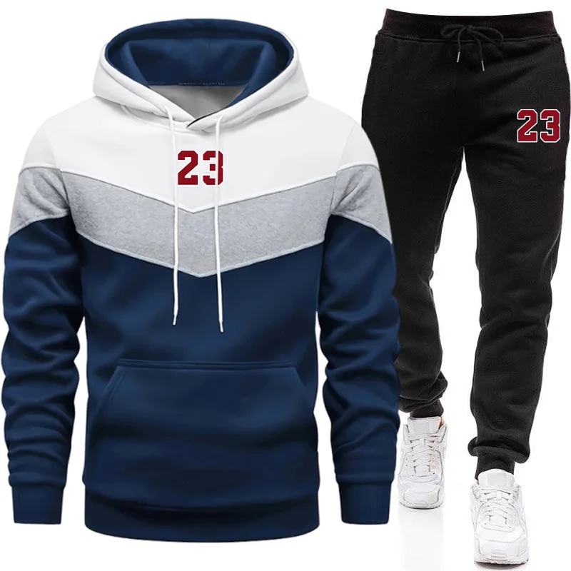 Winter Clothing Hoodie - Setelan Olahraga Baru untuk Pria, Hoodie