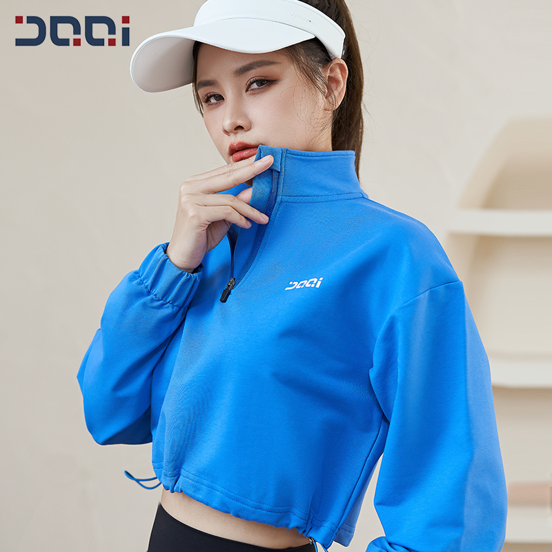 Winter Yoga Clothing - Atasan Olahraga Pullover Musim Gugur dan