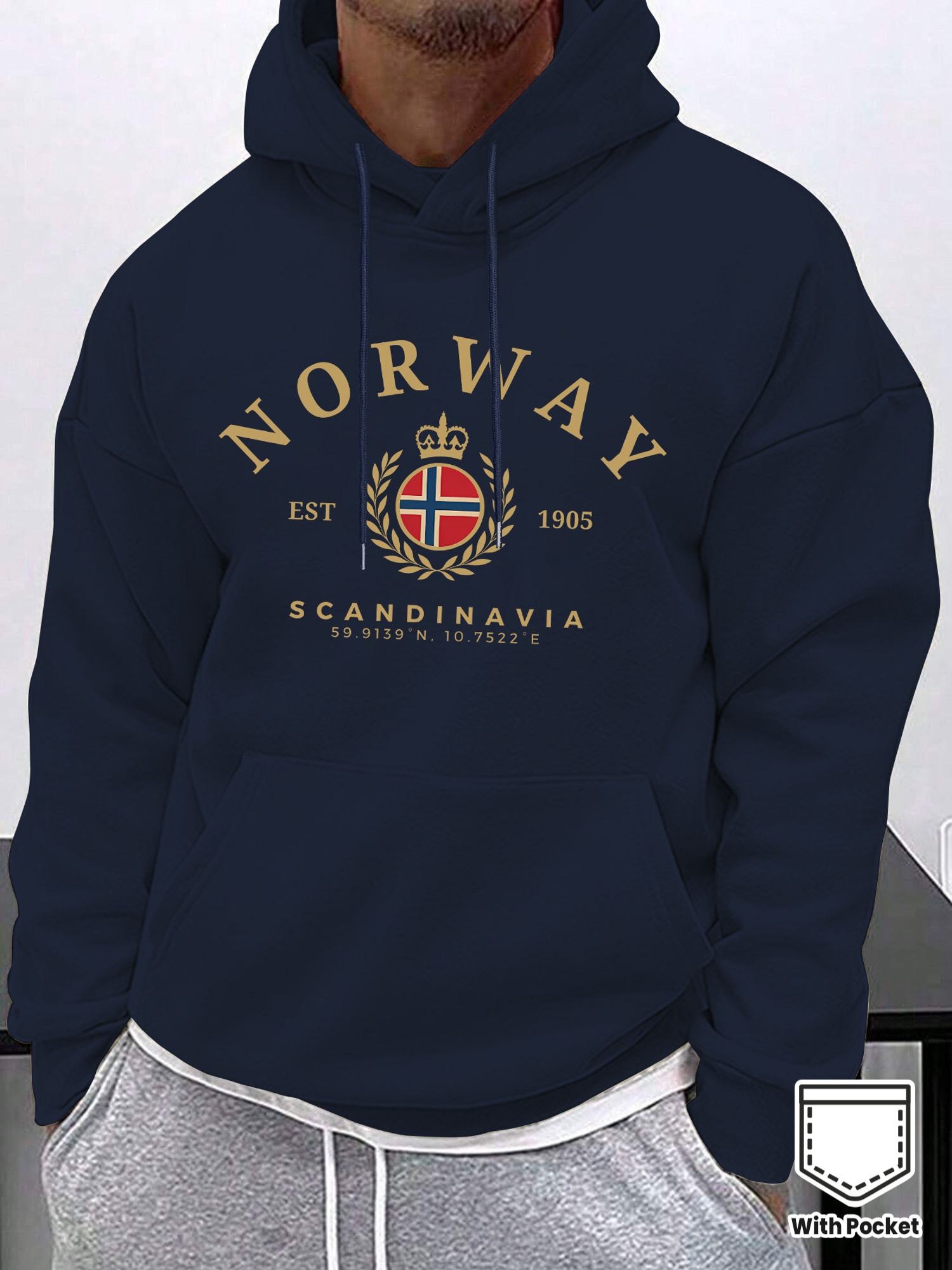 Winter Clothing Norway - NORWAY SCANDINAVIA Pria Wanita Hoodie Sweatshirt