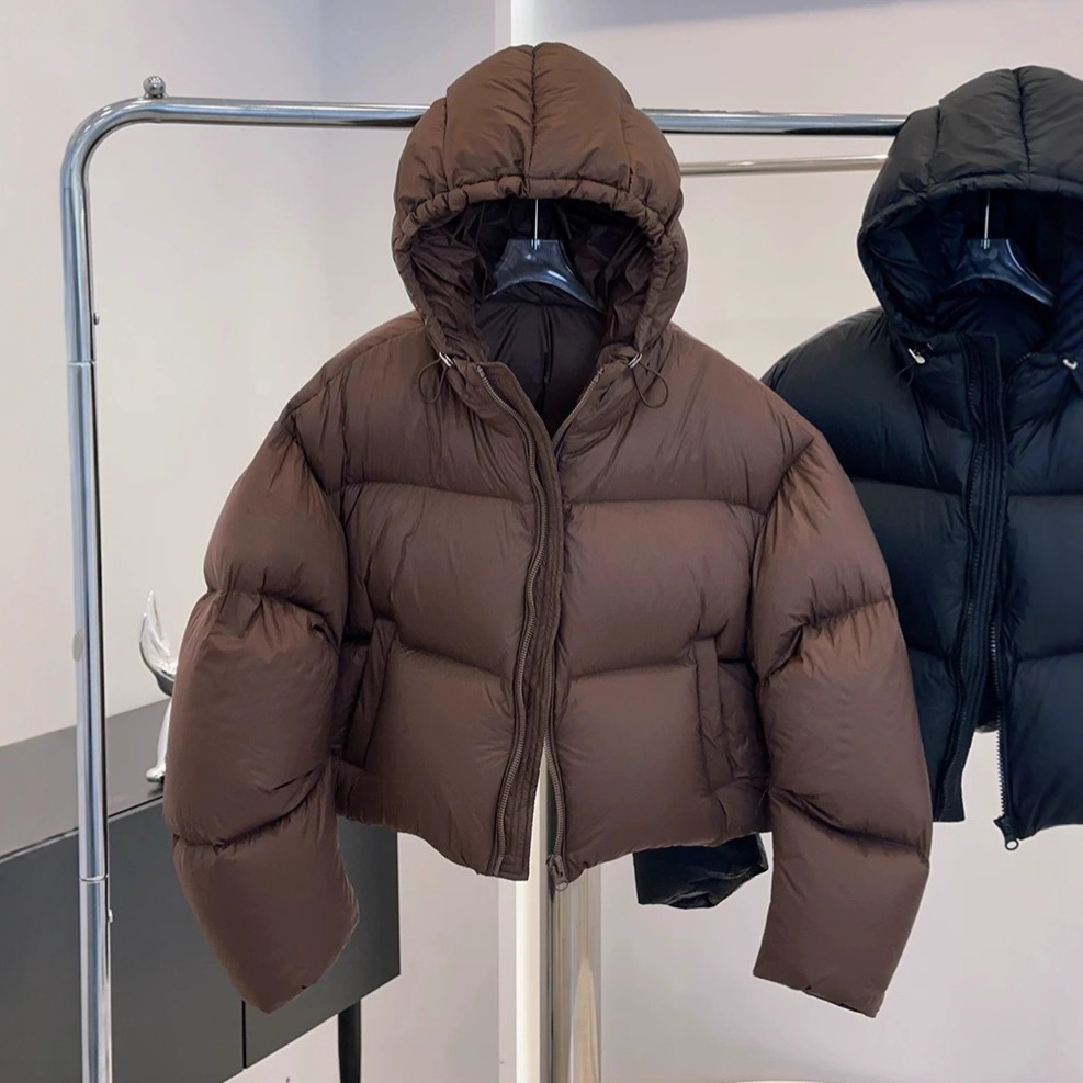 Puffer Jacket Women Down - Jaket Tebal Bulu Angsa Putih 90%