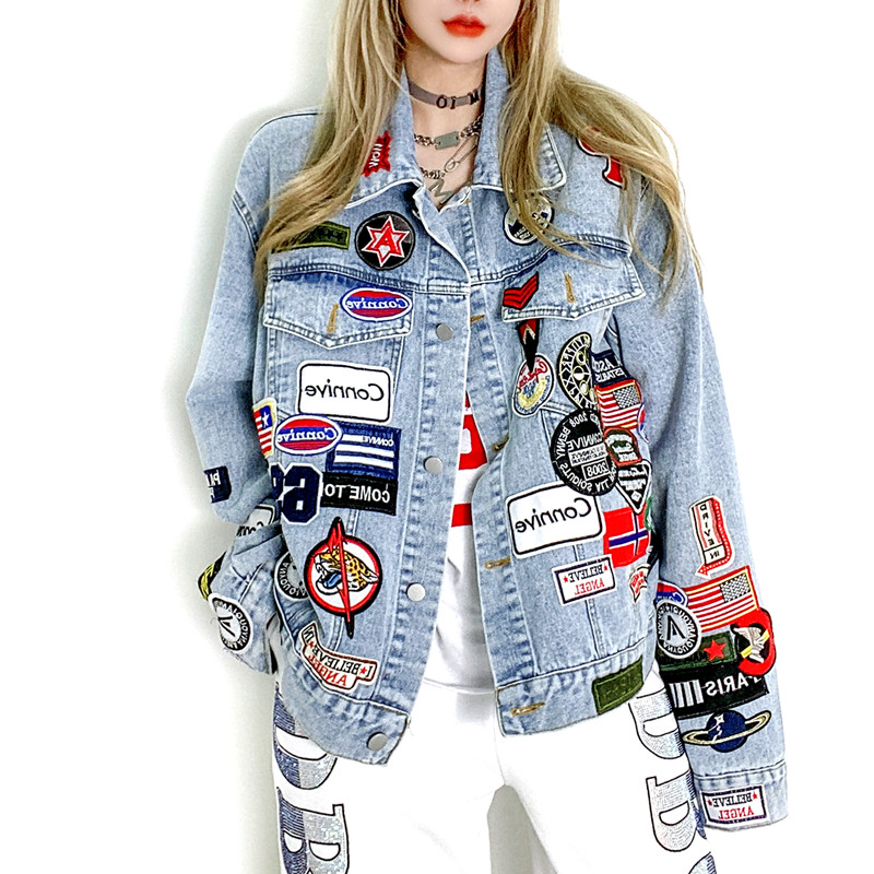 Winter Clothing Label - Jaket Denim Fashion Label Wanita Jaket