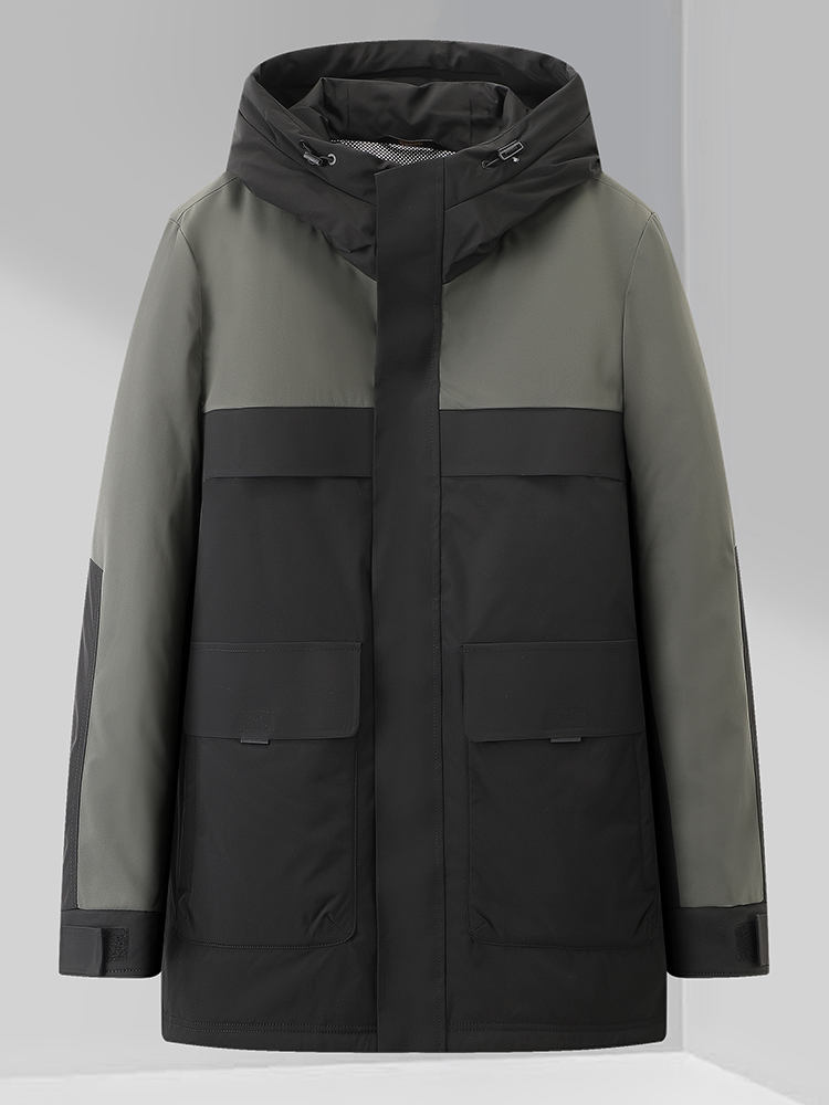 Winter Clothing Name - Jaket Pria Berwarna-warni Kasual Modis dengan