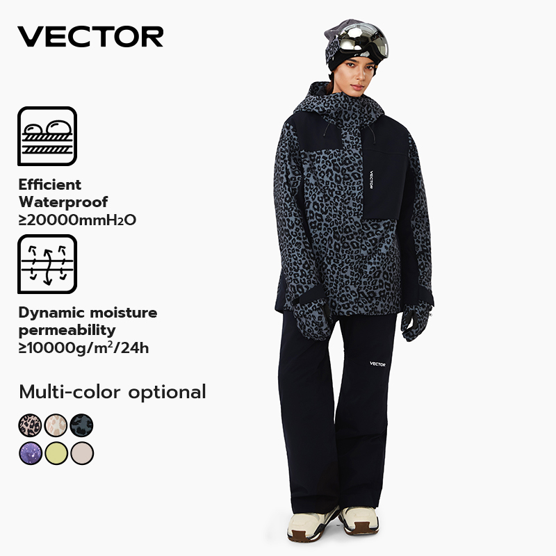 Winter Clothing Vector - Setelan Jaket dan Celana Ski VECTOR