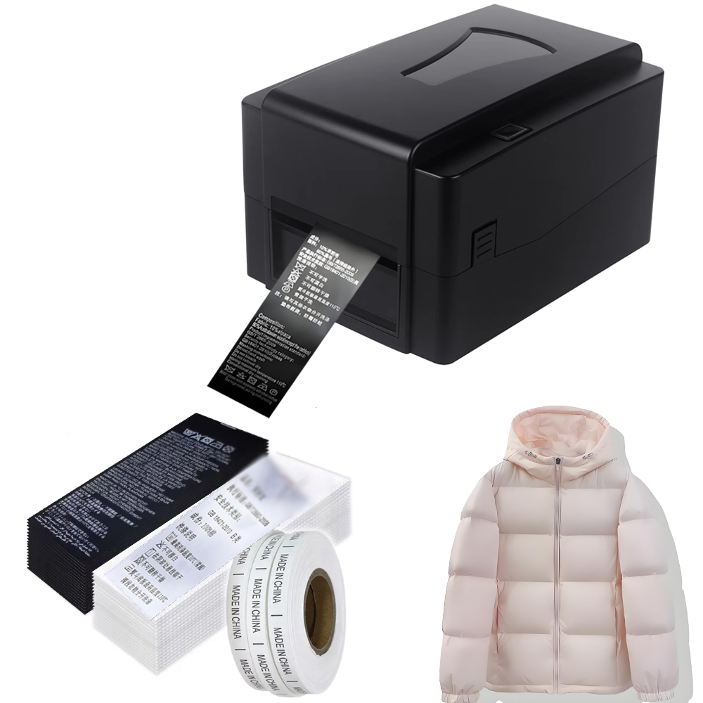 Winter Clothing Label - Mesin Pencetak Label Pita Printer Thermal