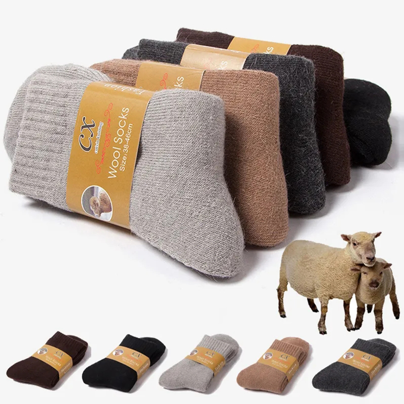 Thermal Sock Merino - Kaus kaki Super tebal wanita, kaus