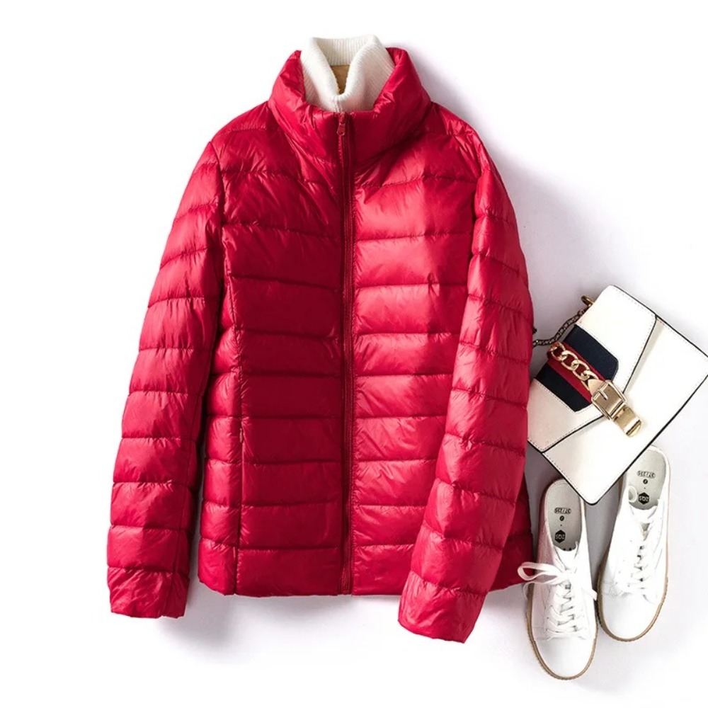 Puffer Jacket Women Down - Mantel Bulu Angsa Musim Semi Dapat
