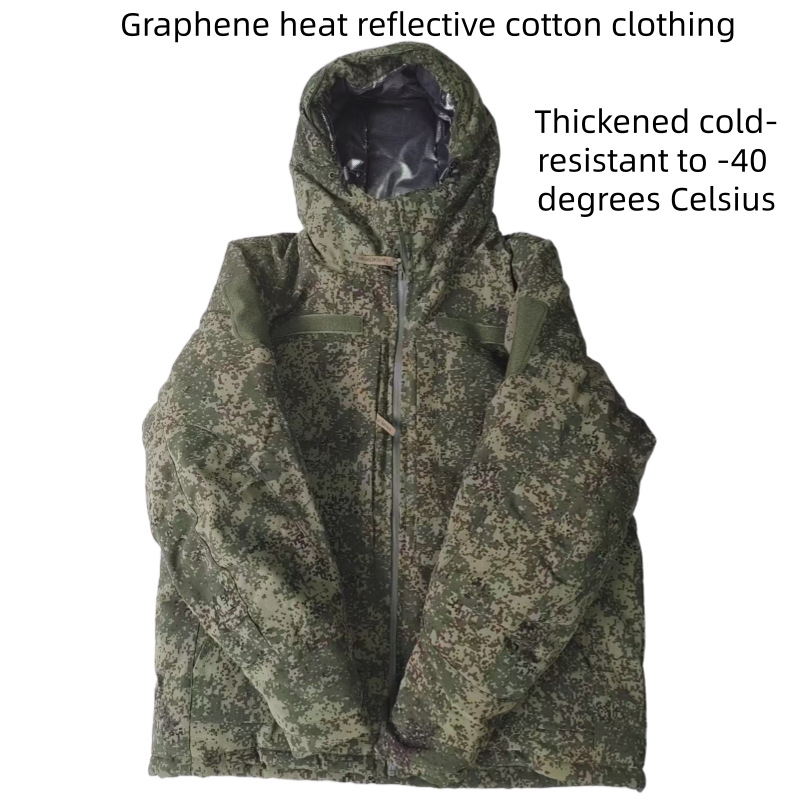 Winter Clothing Matching - Jaket Taktis Katun Rusia Tahan Angin