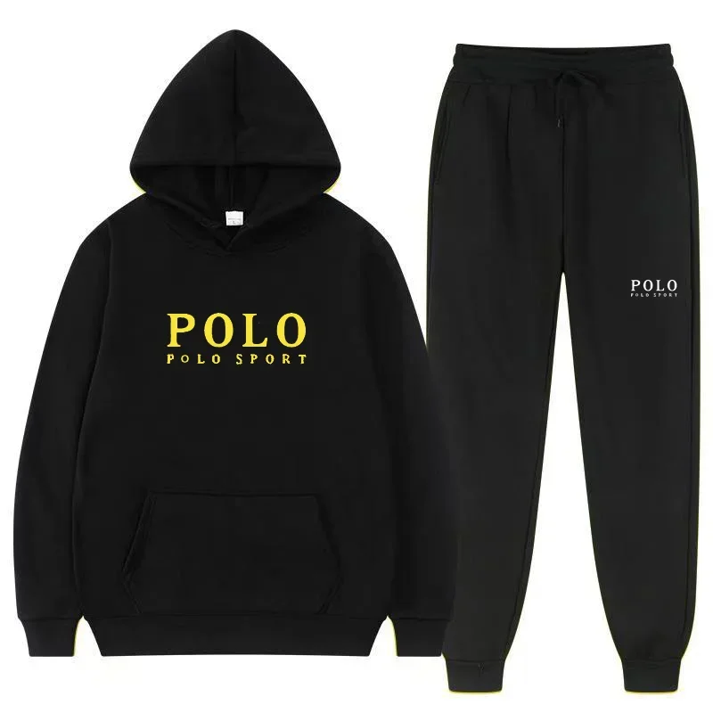 Winter Clothing Hoodie - Set Kasual Pria Musim Gugur dan