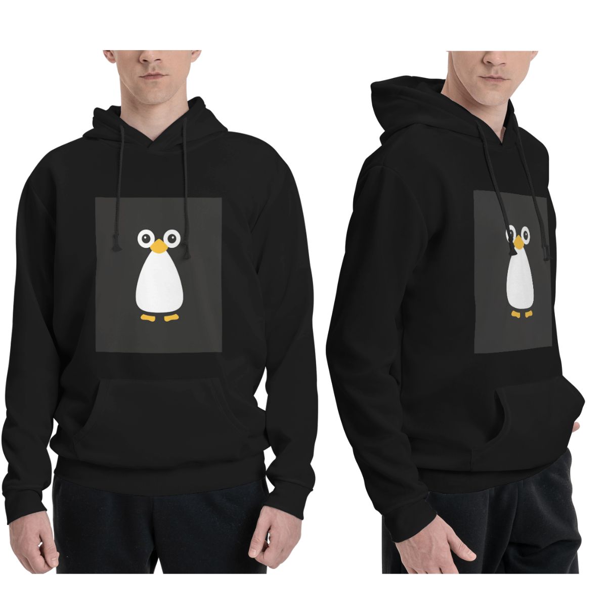 Hoodie Penguin Vektor Lucu Pri - Winter Clothing Vector ulasan dan harga