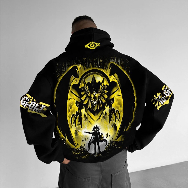 Hoodie Pria Tebal dan Lebar Be - Winter Clothing Anime ulasan dan harga
