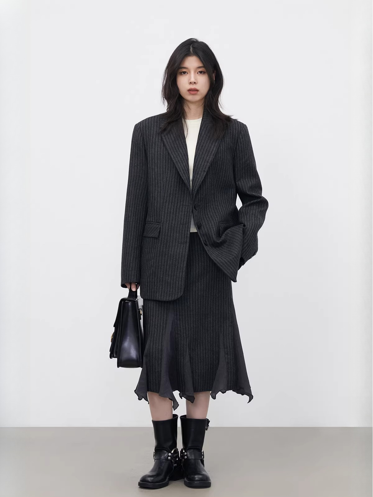 CHIC VEN Fashion Wanita Blazer - Wool Blend Coat ulasan dan harga