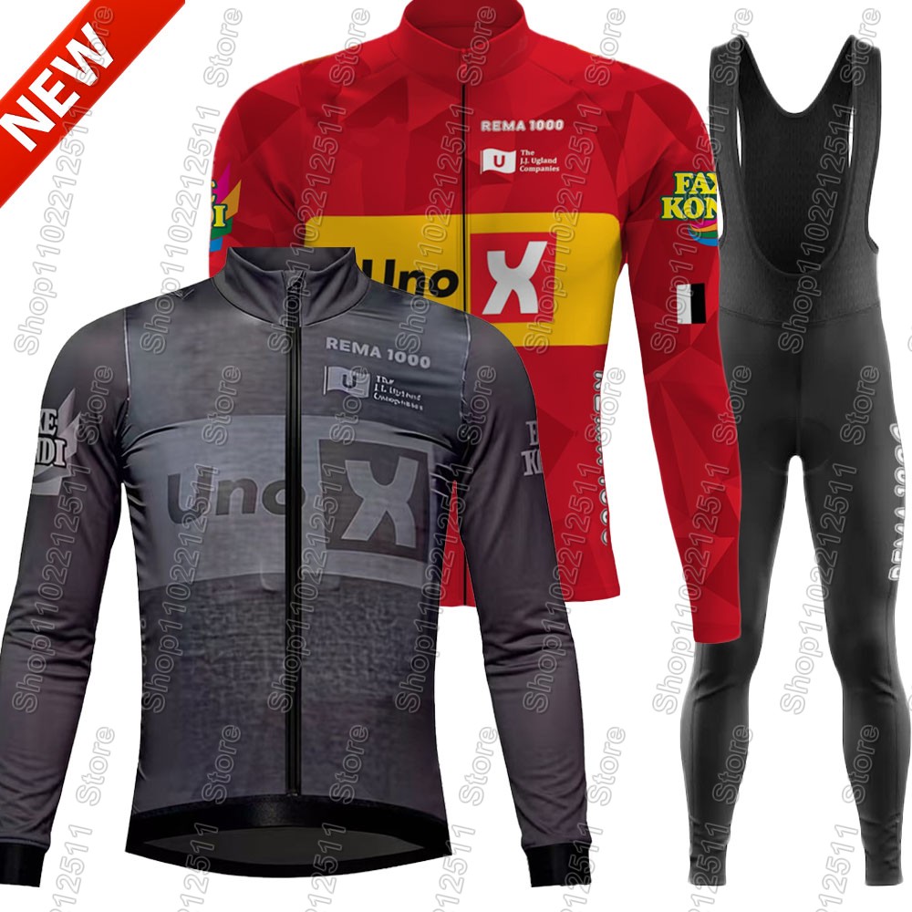 Set Jersey Sepeda Uno X Team 2 - Winter Clothing Norway ulasan dan harga