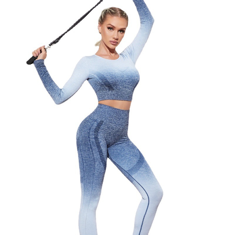 Setelan Yoga Gym wanita, baju  - Winter Yoga Clothing ulasan dan harga