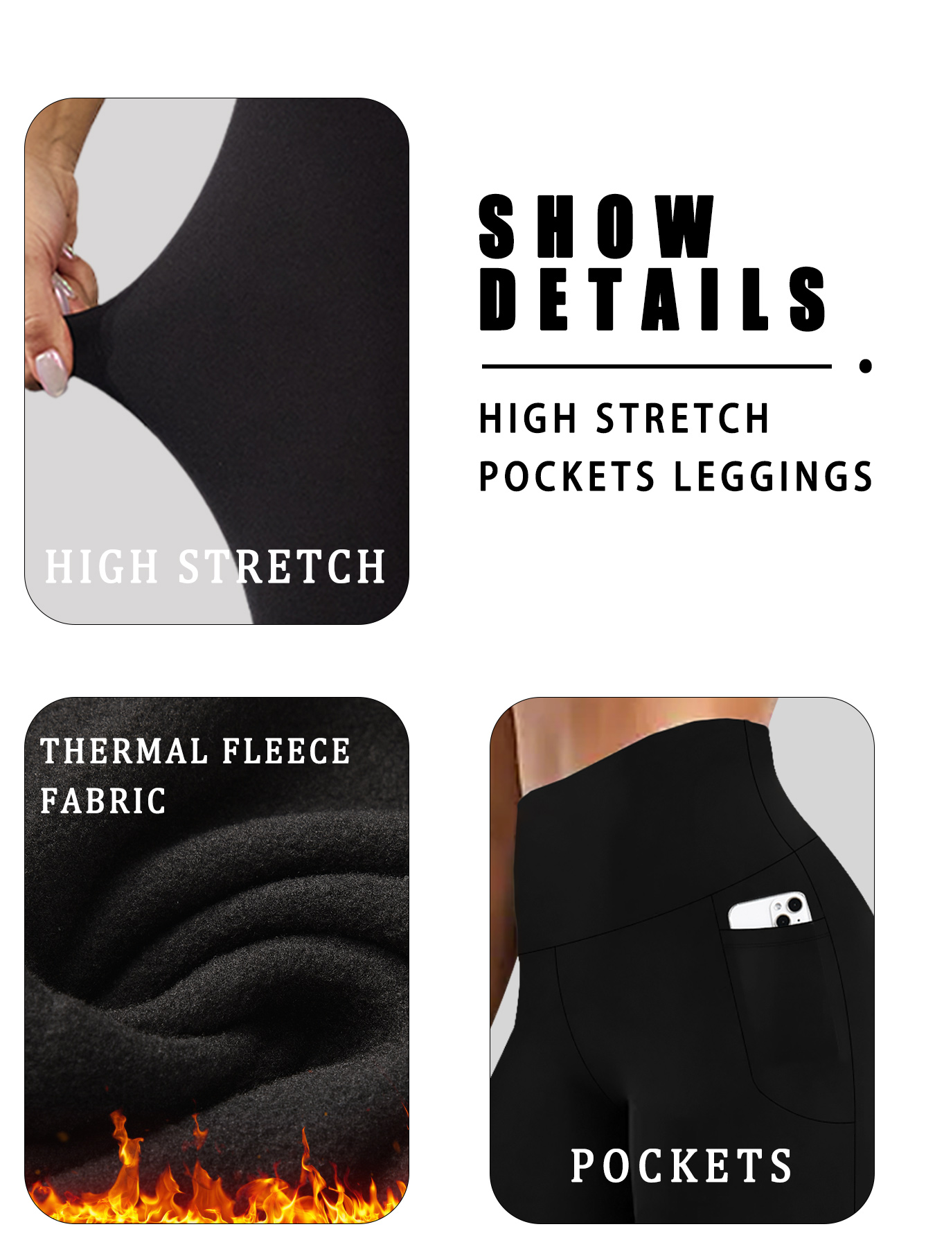 Legging Wanita Berlapis Bulu T - Winter Yoga Clothing ulasan dan harga