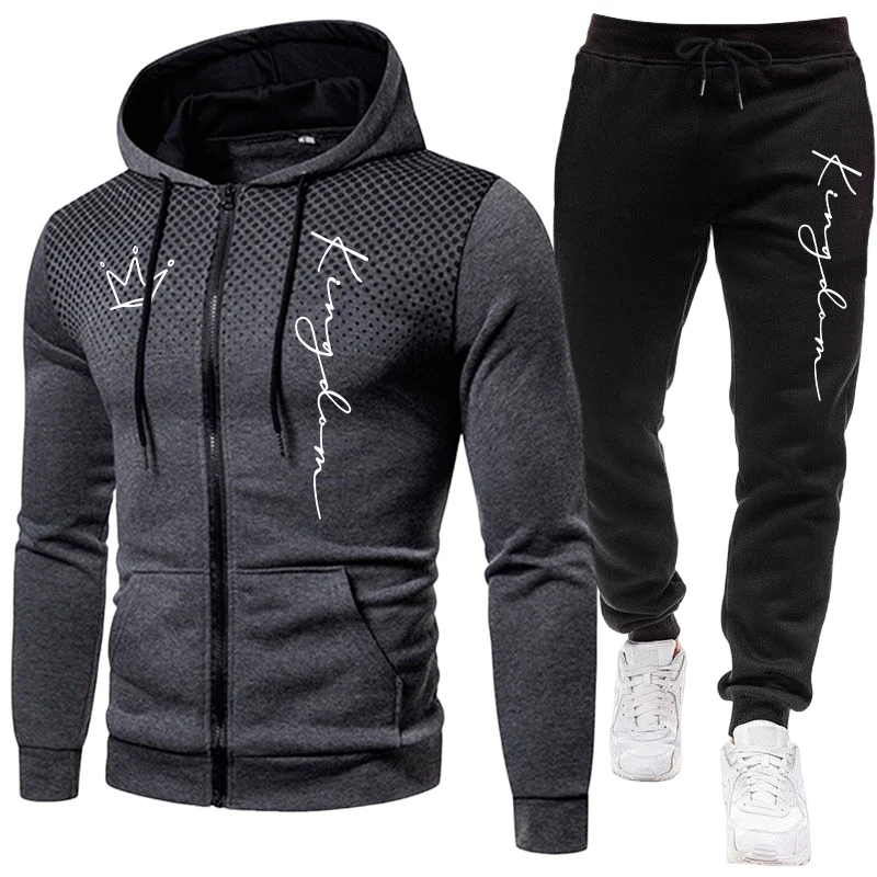 Jaket Pria King, Setelan Olahr - Winter Clothing Matching ulasan dan harga