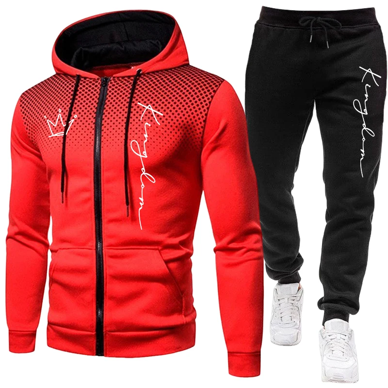 Jaket Pria King, Setelan Olahr - Winter Clothing Matching ulasan dan harga