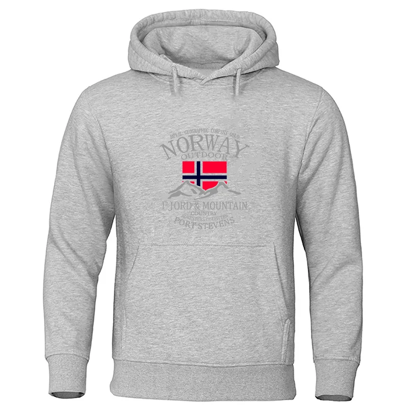 Hoodie Gunung Fjord Norwegia u - Winter Clothing Norway ulasan dan harga