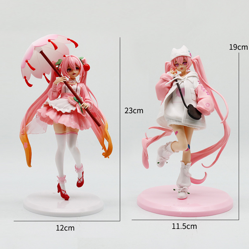 19-23cm Hatsune Miku Sakura Ve - Winter Clothing Anime ulasan dan harga