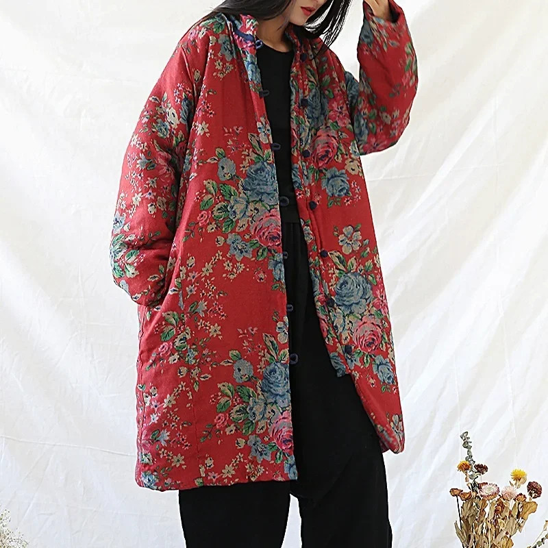Pakaian Gaya Cina Mantel Katun - Winter Clothing Anime ulasan dan harga