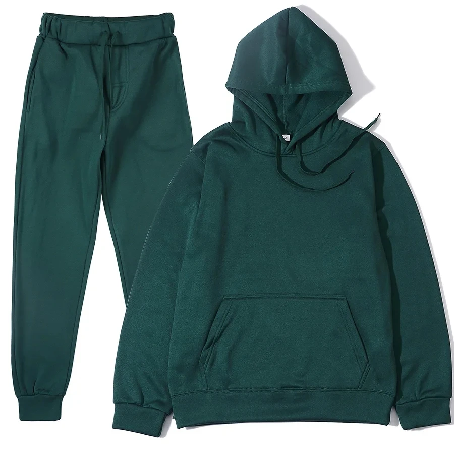 Setelan Olahraga Pria Terbaru  - Winter Clothing Hoodie ulasan dan harga