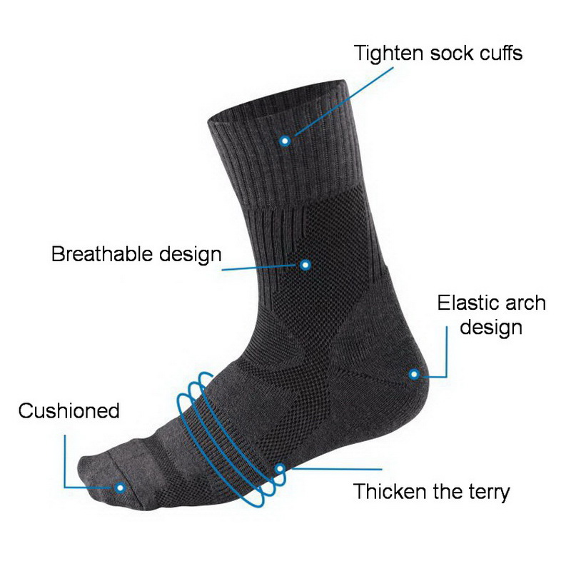 Kaus kaki Merino untuk pria wa - Thermal Sock Merino ulasan dan harga