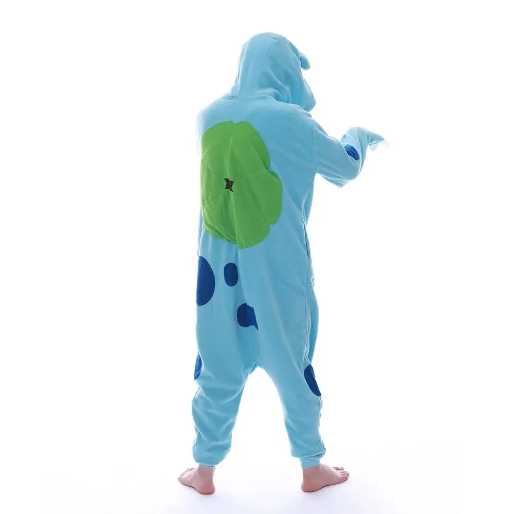 Bulbasaur Onesie Kigurumi Kost - Winter Clothing Anime ulasan dan harga