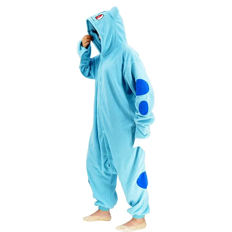 Bulbasaur Onesie Kigurumi Kost - Winter Clothing Anime ulasan dan harga