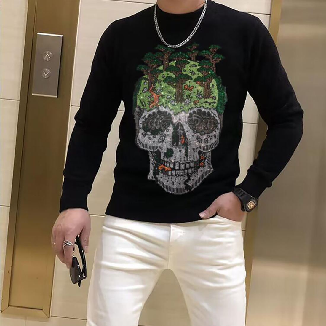 Sweater Pullover pria, Sweater - Winter Clothing English ulasan dan harga