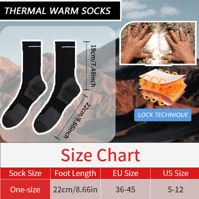 MuqiNush 1/2 Pasang Kaus Kaki  - Thermal Sock Merino ulasan dan harga