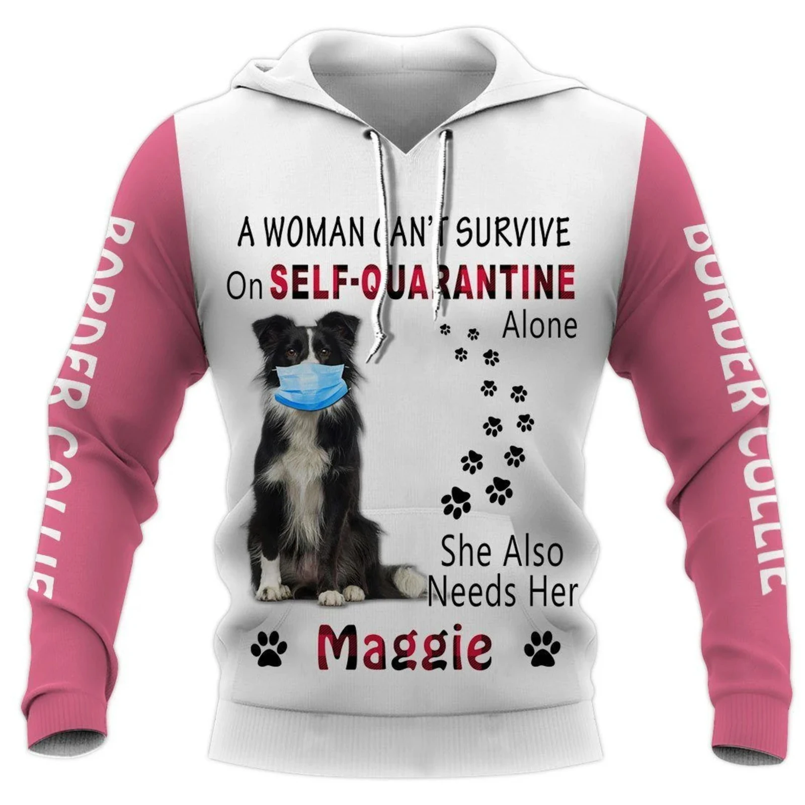 HX Animal Hoodie Sesuaikan Nam - Winter Clothing Name ulasan dan harga