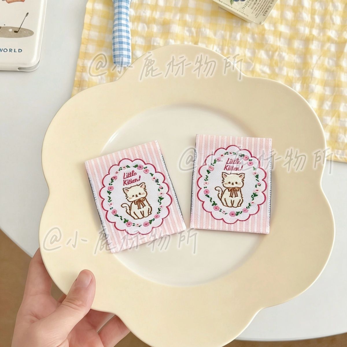 Label Kain Bordir Gaya Korea M - Winter Clothing Label ulasan dan harga