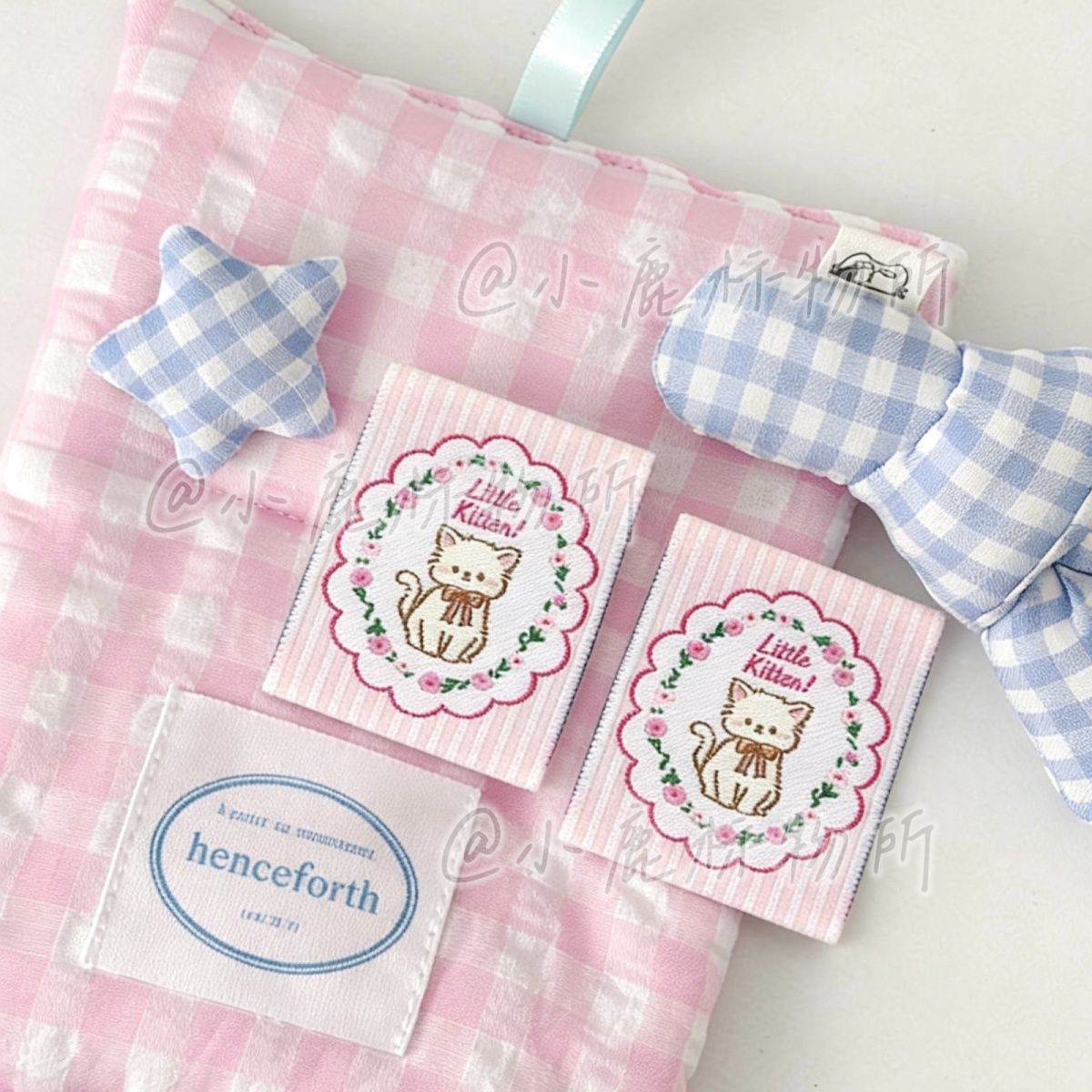 Label Kain Bordir Gaya Korea M - Winter Clothing Label ulasan dan harga
