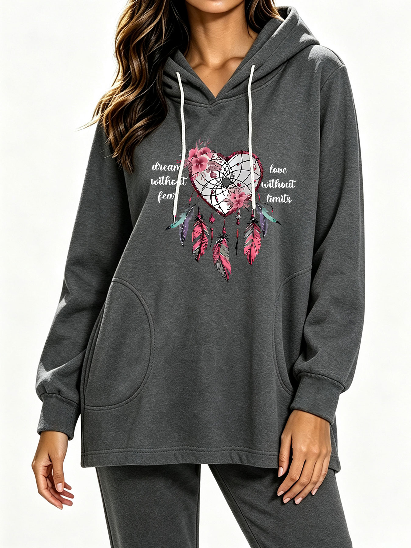 Love Dream Catcher Net Feather - Winter Clothing English ulasan dan harga