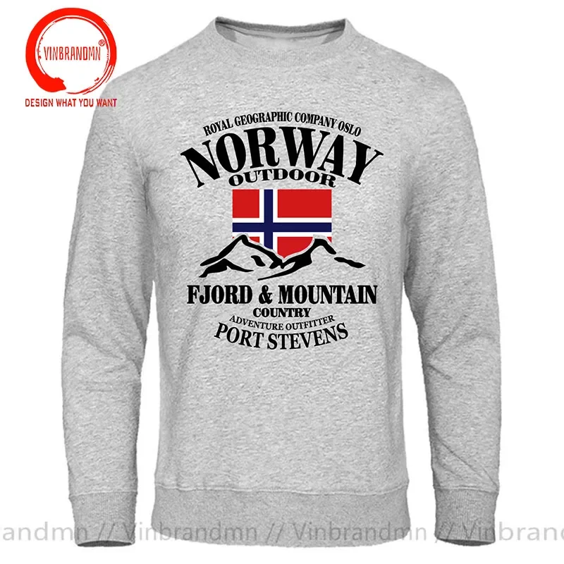Norwegia Fjord Gunung Cetak Ka - Winter Clothing Norway ulasan dan harga