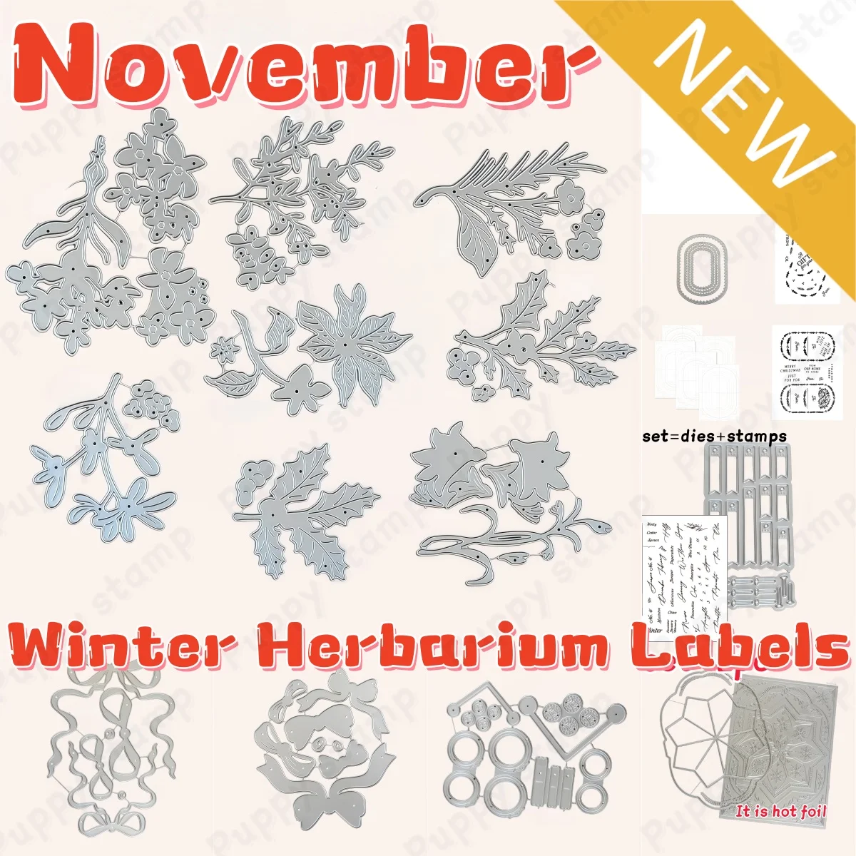 Label Herbarium Musim Dingin,  - Winter Clothing Label ulasan dan harga