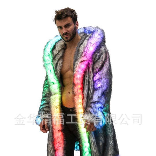 Mantel Bulu Palsu Pakaian Luar - Winter Clothing Matching ulasan dan harga