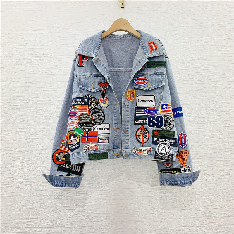 Jaket Denim Fashion Label Wani - Winter Clothing Label ulasan dan harga