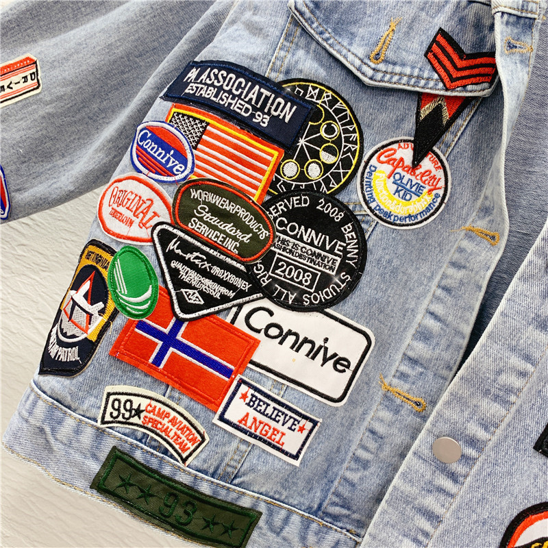 Jaket Denim Fashion Label Wani - Winter Clothing Label ulasan dan harga