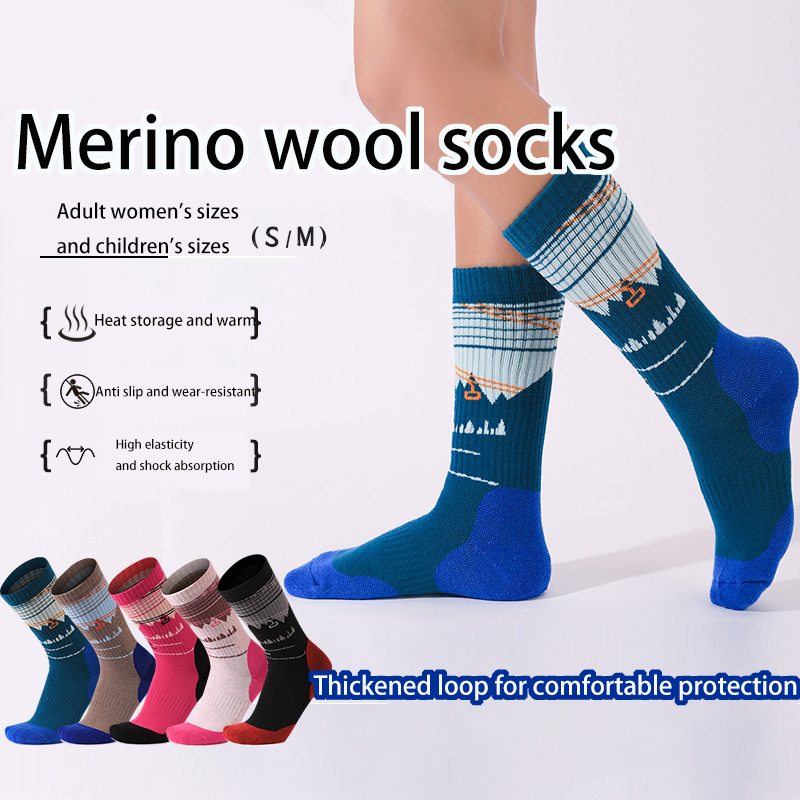 1 Pasang Kaus Kaki Ski Wol Mer - Thermal Sock Merino ulasan dan harga