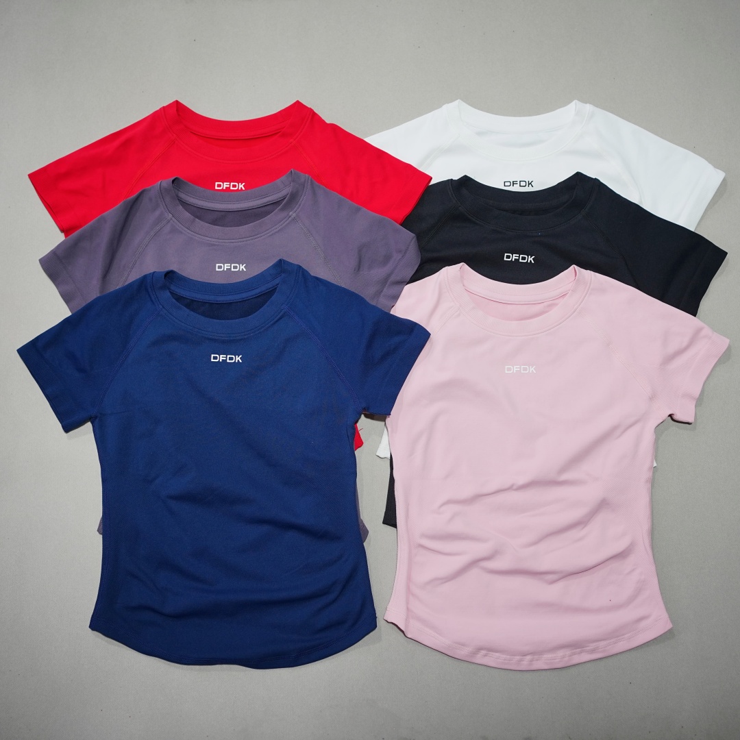 DFDK Kaos Wanita Lengan Pendek - Winter Yoga Clothing ulasan dan harga