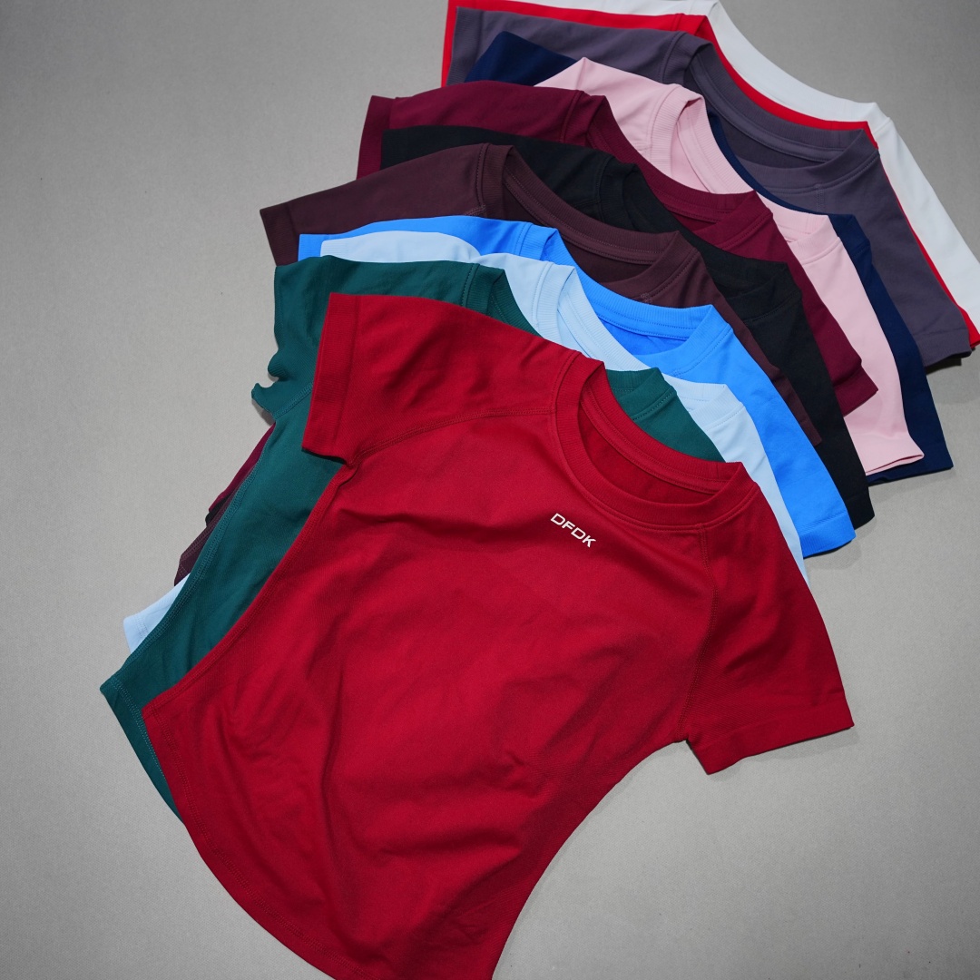DFDK Kaos Wanita Lengan Pendek - Winter Yoga Clothing ulasan dan harga